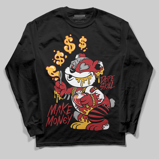 Jordan 14 Golf “Last Shot” DopeSkill Long Sleeve T-Shirt Make Money Graphic Streetwear - Black