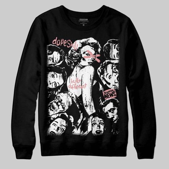 Harris Tweed x Wmns Dunk Low 'Black Phantom' DopeSkill Sweatshirt Built Different Graphic Streetwear - Black