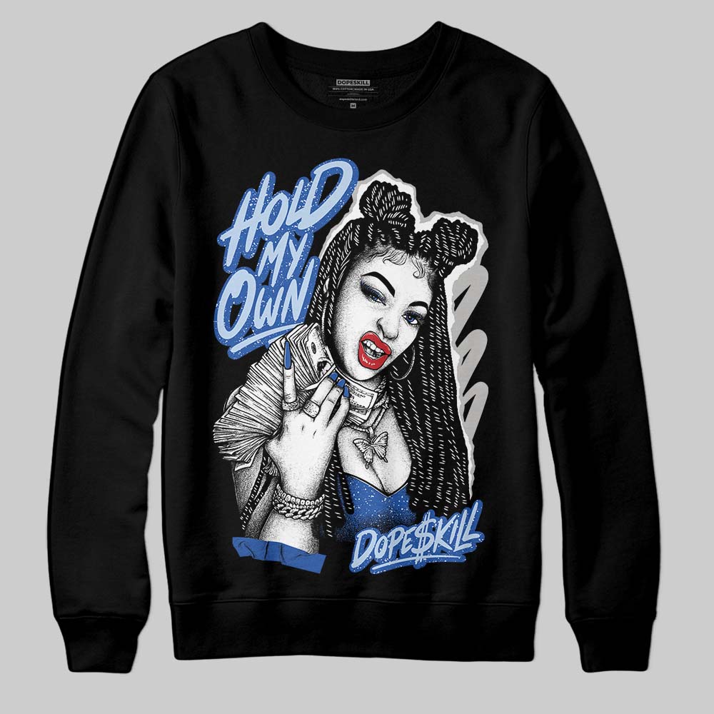 Awake NY x Jordan 5 Retro 'Black Racer Blue' DopeSkill Sweatshirt New H.M.O Graphic Streetwear - Black