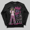 Pink Sneakers DopeSkill Long Sleeve T-Shirt My Grind Won't Let Me Lose Graphic Streetwear - Black