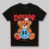 Orange, Black and White Sneakers DopeSkill Toddler Kids T-shirt Endeavor Graphic Streetwear - Black
