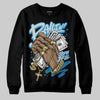 Jordan 4 Retro Military Blue DopeSkill Sweatshirt Always Ballin' Graphic Streetwear - black