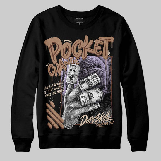 Harris Tweed x Wmns Dunk Low 'Sesame' DopeSkill Sweatshirt Pocket Change Graphic Streetwear - Black