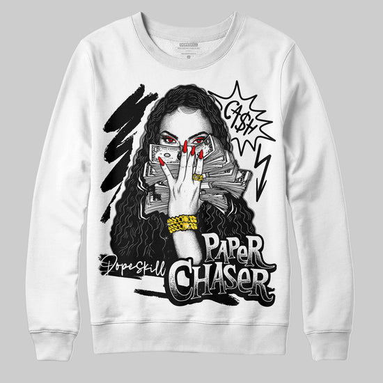 Jordan 1 High 85 Black White DopeSkill Sweatshirt NPC Graphic Streetwear - White
