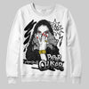 Jordan 1 High 85 Black White DopeSkill Sweatshirt NPC Graphic Streetwear - White