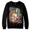 Jordan 3 Georgia Peach DopeSkill Sweatshirt Takin No L's Graphic Streetwear - Black