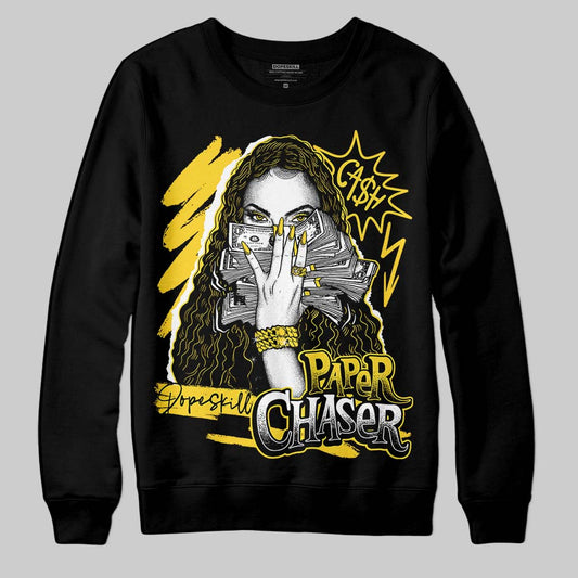 Jordan 4 Tour Yellow Thunder DopeSkill Sweatshirt NPC Graphic Streetwear - Black