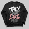 Harris Tweed x Wmns Dunk Low 'Black Phantom' DopeSkill Long Sleeve T-Shirt They Not Like Us Graphic Streetwear - Black