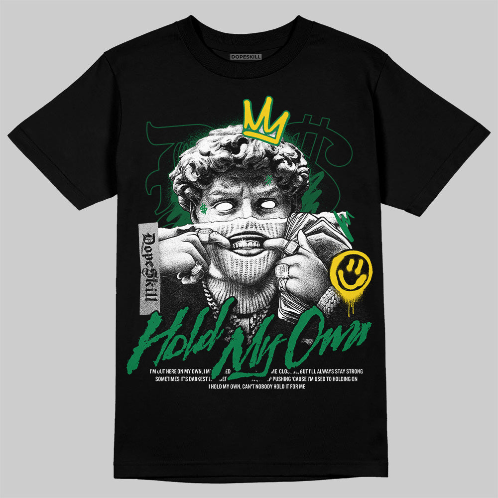 Green Sneakers DopeSkill T-Shirt In My Way Graphic Streetwear - Black
