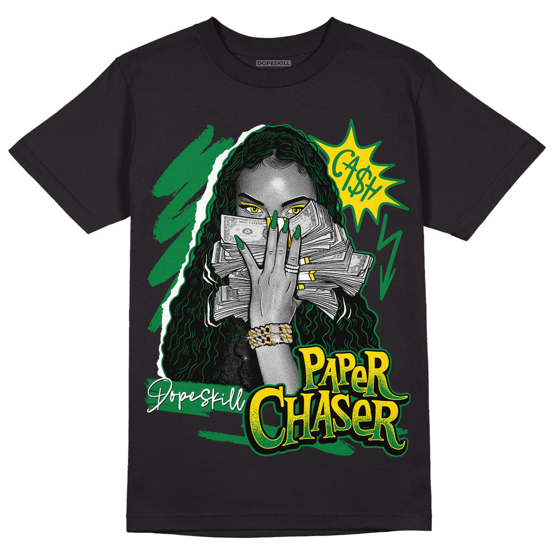 Dunk Low Reverse Brazil DopeSkill T-Shirt NPC Graphic Streetwear - Black