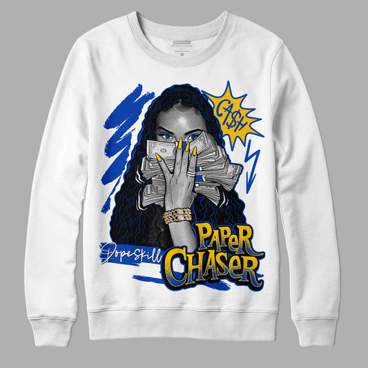 Jordan 14 “Laney” DopeSkill Sweatshirt NPC Graphic Streetwear - White