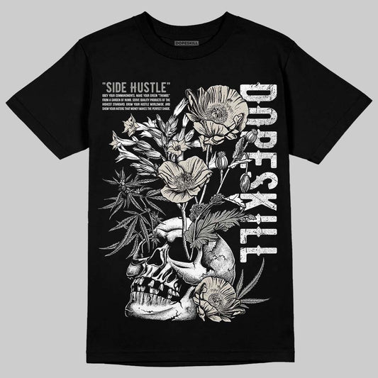 Jordan 3 Retro Pure Money DopeSkill T-Shirt Side Hustle Graphic Streetwear - Black