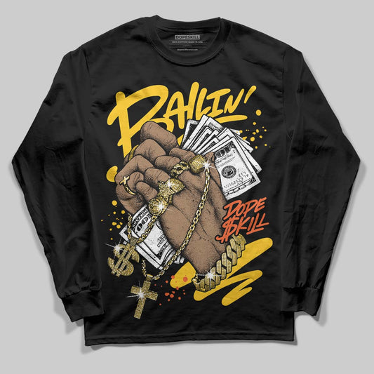 Yellow Sneakers DopeSkill Long Sleeve T-Shirt Always Ballin' Graphic Streetwear - black
