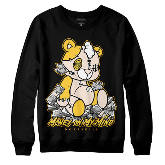 Jordan 4 "Sail" DopeSkill T-Shirt MOMM Bear Graphic Streetwear - Black 