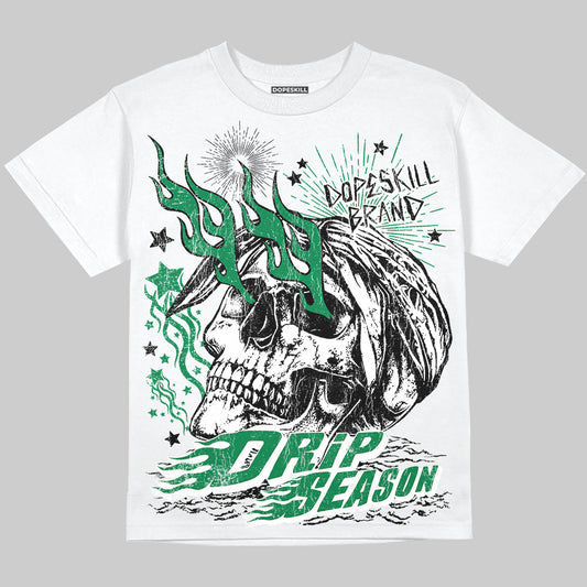 Green Sneakers DopeSkill Oversize Print T-Shirt Drip Season Graphic Streetwear