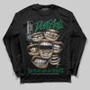 GT-2160 Shamrock Green DopeSkill Long Sleeve T-Shirt The Mouth With No Droughts Graphic