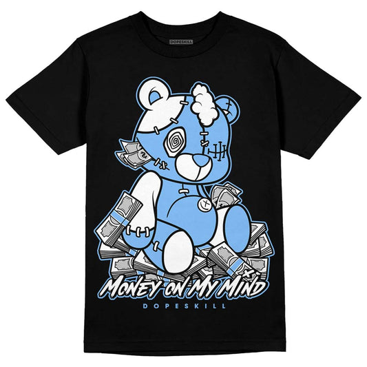 Jordan 9 Powder Blue DopeSkill T-Shirt MOMM Bear Graphic Streetwear - Black