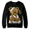Jordan 13 Wheat 2023 DopeSkill Sweatshirt Hurt Bear Graphic Streetwear - Black