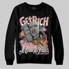 Jordan 1 Low OG “Rust Pink” DopeSkill Sweatshirt Get Rich Graphic Streetwear - Black