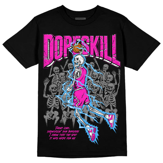 Dunk Low GS “Active Fuchsia” DopeSkill T-Shirt Thunder Dunk Graphic Streetwear - Black 