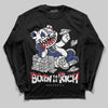 Jordan 1 High OG Rare Air "Deep Royal Blue" DopeSkill Long Sleeve T-Shirt Born To Be Rich Graphic Streetwear - Black