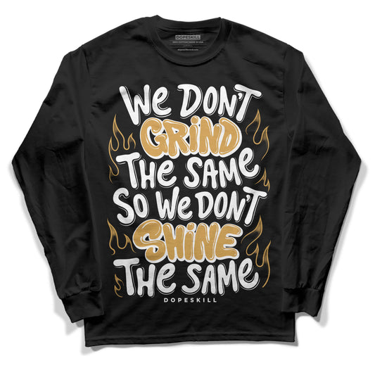 Jordan 11 "Gratitude" DopeSkill Long Sleeve T-Shirt Grind Shine Graphic Streetwear - Black