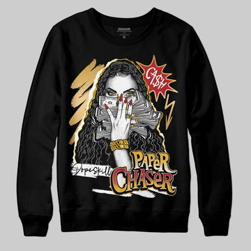 Jordan 12 Retro 'Taxi' 2025 DopeSkill Sweatshirt NPC Graphic Streetwear - Black