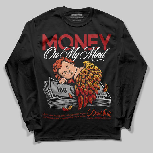 Nigel Sylvester x Air Jordan 4 ‘Brick by Brick’ DopeSkill Long Sleeve T-Shirt MOMM Graphic Streetwear - Black