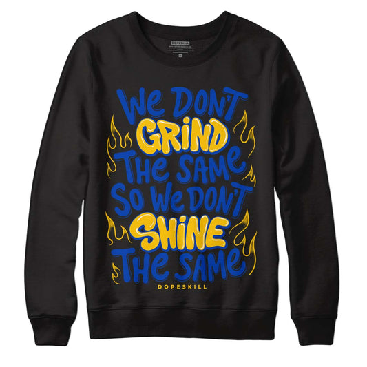 Jordan 14 “Laney” DopeSkill Sweatshirt Grind Shine Graphic Streetwear - Black
