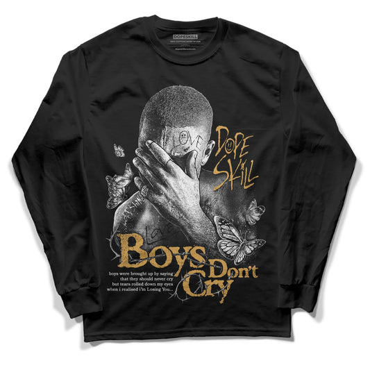 Jordan 11 "Gratitude" DopeSkill Long Sleeve T-Shirt Boys Don't Cry Graphic Streetwear - Black