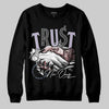 Harris Tweed x Dunk Low Denim Turquoise and Baroque Brown DopeSkill Sweatshirt Trust No One Graphic Streetwear - Black