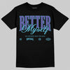 Jordan 8 Retro 'Aqua' 2025 DopeSkill T-Shirt Better Myself Graphic Streetwear - Black