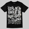 Jordan 3 Retro Pure Money DopeSkill T-Shirt Real Ones Move In Silence Graphic Streetwear - Black