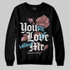 Harris Tweed x Dunk Low Denim Turquoise and Baroque Brown DopeSkill Sweatshirt You’re Lost Without Me Graphic Streetwear - Black