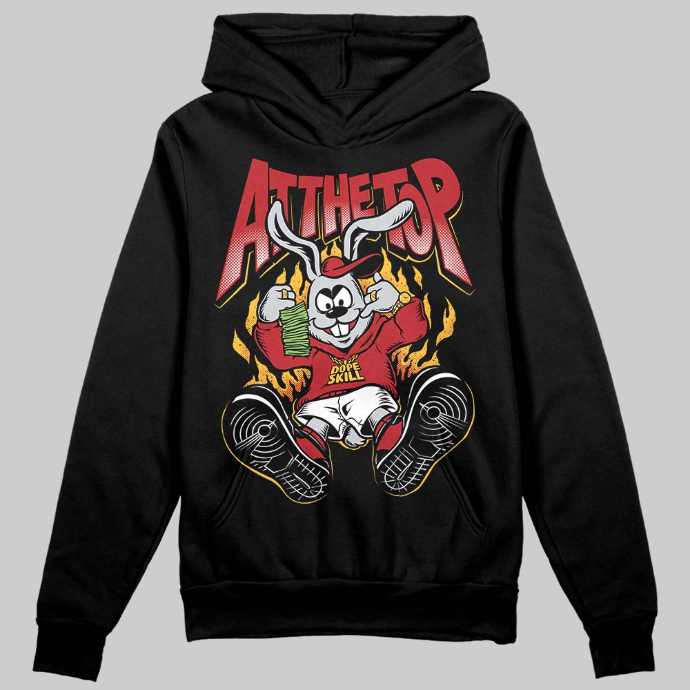 Jordan 14 Golf “Last Shot” DopeSkill Hoodie Sweatshirt At The Top Graphic Streetwear - Black