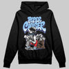University Blue Sneakers DopeSkill Hoodie Sweatshirt Paper Chaser Boy Graphic Streetwear - black