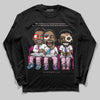 Dunk Low GS 'Triple Pink' DopeSkill Long Sleeve T-Shirt First Sunday Graphic Streetwear - Black