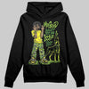 Neon Green Sneakers DopeSkill Hoodie Sweatshirt My Grind Won't Let Me Lose Graphic Streetwear - Black