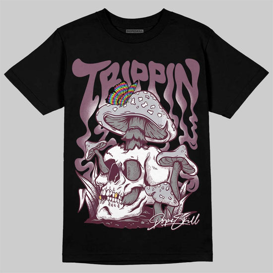 Jordan 5 Retro Burgundy (2023) DopeSkill T-Shirt Trippin Graphic Streetwear - Black