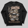 Harris Tweed x Wmns Dunk Low 'Sesame' DopeSkill Long Sleeve T-Shirt The Mouth With No Droughts Graphic Streetwear - Black