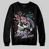 Harris Tweed x Dunk Low Denim Turquoise and Baroque Brown DopeSkill Sweatshirt Drip Season Graphic Streetwear - Black
