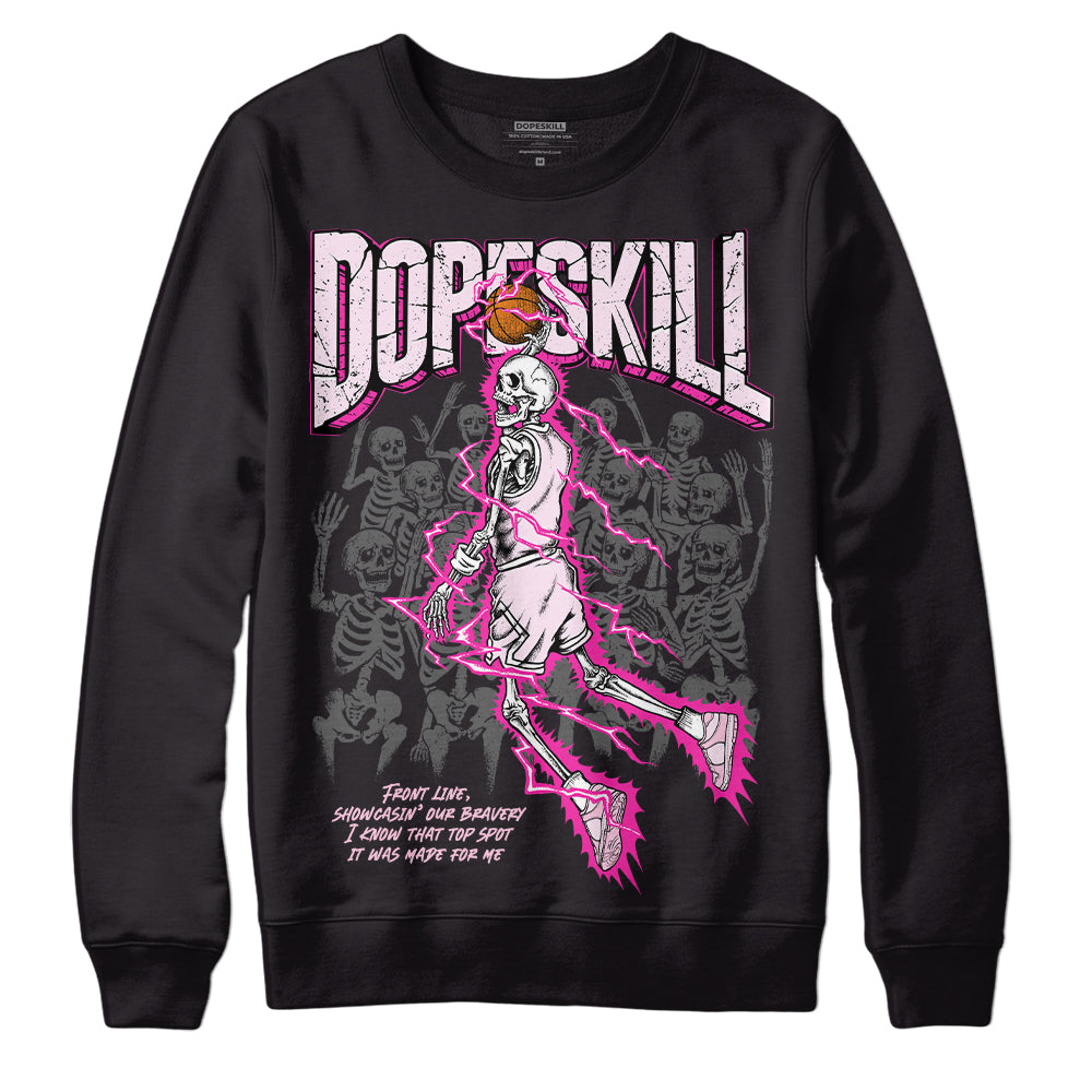 Dunk Low Triple Pink DopeSkill Sweatshirt Thunder Dunk Graphic Streetwear - Black