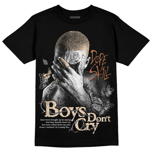 Jordan 3 Craft “Ivory” DopeSkill T-Shirt Boys Don't Cry Graphic Streetwear - Black