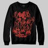 Nigel Sylvester x Air Jordan 4 ‘Brick by Brick’ DopeSkill Sweatshirt Real Y2K Players Graphic Streetwear - Black