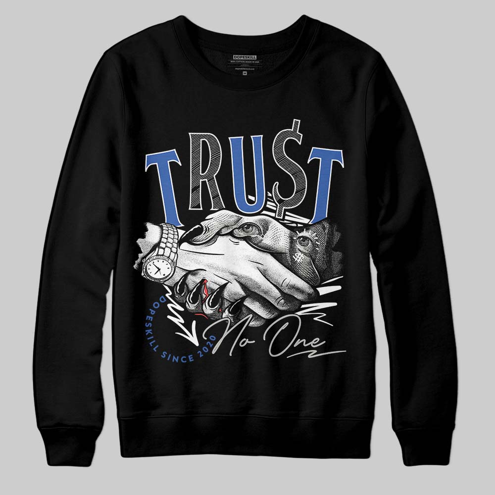 Jordan 3 “Lucky Shorts” DopeSkill Sweatshirt Trust No One Graphic Streetwear - Black