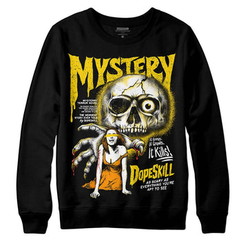 Jordan 6 “Yellow Ochre” DopeSkill Sweatshirt Mystery Ghostly Grasp Graphic Streetwear - Black