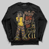 Yellow Sneakers DopeSkill Long Sleeve T-Shirt My Grind Won't Let Me Lose Graphic Streetwear - Black