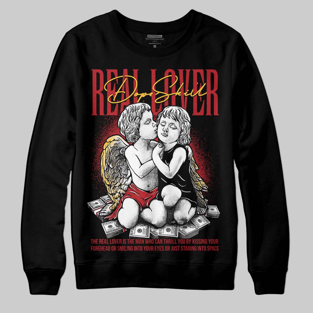 Jordan 14 Golf “Last Shot” DopeSkill Sweatshirt Real Lover Graphic Streetwear - Black