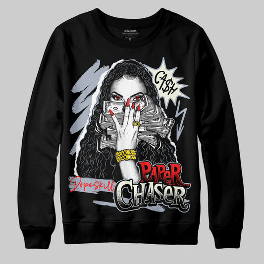 Jordan 3 Retro White Cement Reimagined DopeSkill Sweatshirt NPC Graphic Streetwear - Black