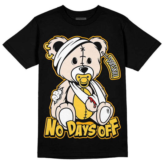 Jordan 4 "Sail" DopeSkill T-Shirt Hurt Bear Graphic Streetwear - Black 